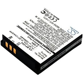 Battery Replacement for Samsung IA-BP125A, IA-BP125A/EPP, IA-BP125EPP HMX-QF30, HMX-T10, HMX-T10BN, HMX-T10BP, HMX-T10ON, HMX-T10WN, HMX-T10WP, HMX-T11BP, HMX-T11WP