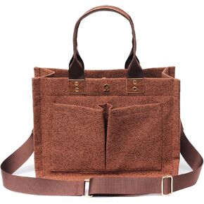 ESVAN Tote Bag for Women Purse Crossbody Bags for Work Diaper Travel Messenger Laptop Bag Handbags