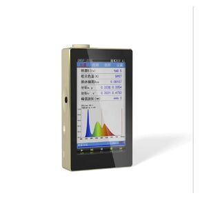 Light Meters, Spectrometer Spectral Color Light Meter/Spectral Flicker Light Meter LCD Display Light Meter Hand-held Environmental Test Light Meter Scanning Test Various Light Sources