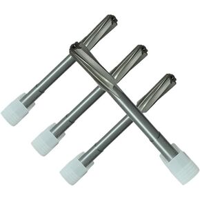 High Precision HSS M35 H7 Straight Shank Spiral Machine Adjustable Reamer with Insert(6mm M35 H7)