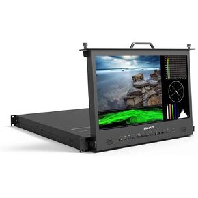 LILLIPUT 17.3 "RM-1730S 1RU شاشة السحب 1920 × 1080 700: 1 على النقيض من 3G-SDI و HDMI و DVI و Audio و TALLY ، SDI و HDMI Cross Conversion