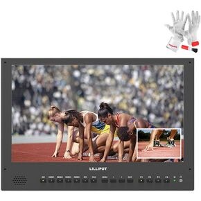 LILLIPUT BM230-4KS 23.8 "10Bit 3840x2160 3G-SDI 4K HDMI 3D LUTS و HDR Broadcast Director مع V Mount Plate