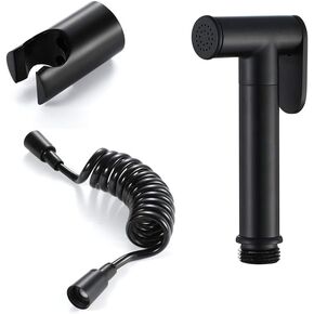 ToiletSprayer Matte Black Brass Shower Sprayer Head Suit for Bathroom Cloth Diaper Pet,C(C)