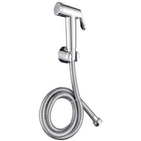 Personal Hygiene HandheldSet -Set electroplated pressurized Toilet Companion Toilet Spray Set Three-Piece Wall Mounted
