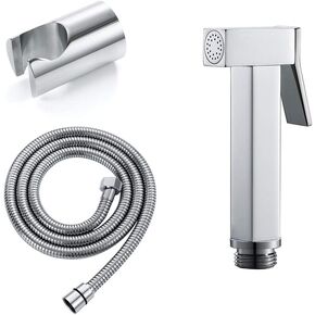Hand Held ToiletSprayer, Square ShowerTaps Spray Toilet Cleaning Faucet Portable Bathroom Cloth Diaper Washer