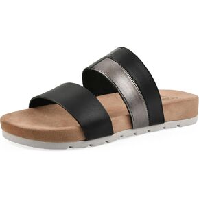 CLIFFS BY WHITE MOUNTAIN Women's Tammy Slide Sandal