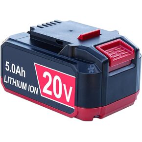 DTK Battery Replacement for Bauer 20V 5.0Ah Capacity Lithium-Ion Replacement Battery for Bauer 20V
