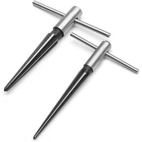 2pcs محمولة مدببة محمولة مجموعة 1/8-1/2 بوصة و 5/32-5/8 بوصة ثقب دبوس ثقب مدبب أدوات luthier machinist (5-16 مم)