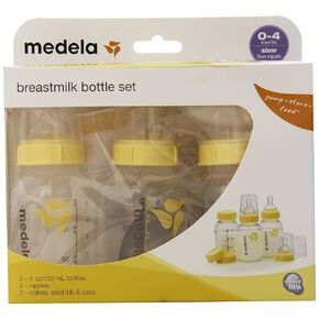 Medela Breastmilk Bottle Set - 5 oz - 3 ct
