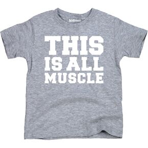 Instant Message - This is All Muscle - Toddler Short Sleeve T-Shirt