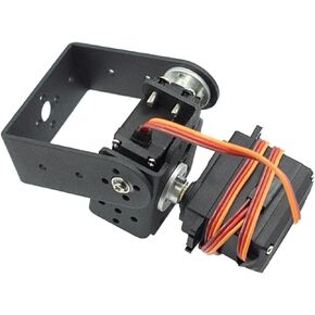 Servo Bracket 2 DOF with 2 MG996 Servo Camera Mount Kit Gimbal,Black,30x15x10cm
