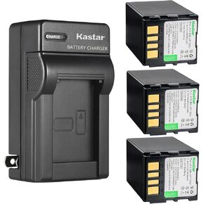 استبدال شاحن بطارية الجدار Kastar AC لـ JVC BN-VF707 BN-VF707U BN-VF707UE BN-VF707US BN-VF714 BN-VF714U BN-VF714UE BN-VF714US BN-VF733 BN-VF733US AA-VF7 AA-VF7U