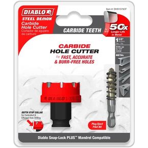 Diablo DHS1375CF 1-3/8" Steel Demon™ Carbide Teeth Hole Cutter