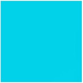 Lee Filters Bright Blue 24x21" Gel Filter Sheet, for High Temperature