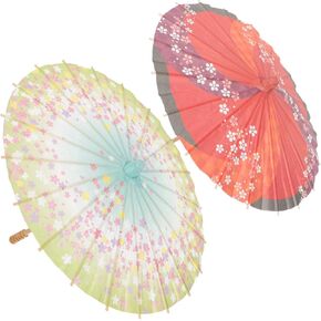 Small Japanese Decorative Umbrella Vintage Style Festival Umbrella for Photography Party Moon Design for