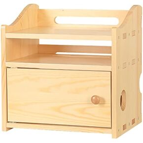 Router Storage Box,Wireless Router Storage Box Set Top Box Rack Cable Organizer Box Power Strip Protector Hider for Bedroom, Living Room, Office Decor Box/B/30 * 23 * 30Cm