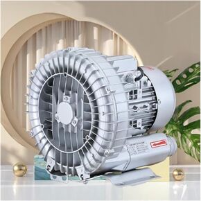 Regenerative Blower,Vortex Ring Blower, Regenerative Blower 0.24HP 0.33HP 0.47HP Ring Blower - High-Pressure Vortex Ring Blower(750W/1.01HP)
