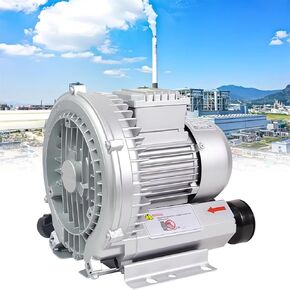 Industrial Regenerative Blower,Ring Blower for Fish Tank Centrifugal Blower,High Pressure Industrial Air Pump Blower,for Air Blowing Or Suction,370W/0.5HP