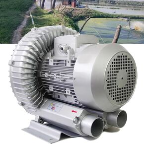 High Pressure Vortex Blower, 120W-1100W Optional, 2980rpm, Maximum Air Volume 210m³/H, for Dust Removal, Fish Pond Ventilation (1100W)