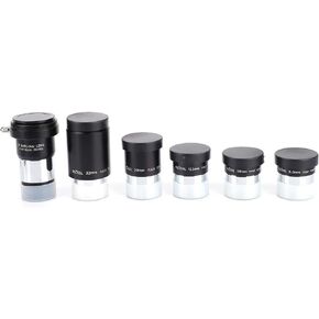 2X Barlow Lens Plossl 6.3mm/10mm/12.5mm/20mm/32mm Eyepieces Set for Orion Telescopes