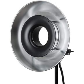 Flashpoint RFT-21S Standard Reflector for R1200 Ring Flash Head, Silver
