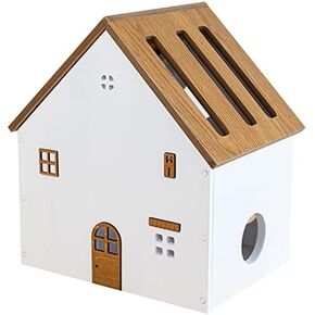 Router Storage Box,Wall Mount Floating Shelf WiFi Router Storage Box Cable Organizer Box with Seamless Nails Decorative Storage Rack Box/29 * 22 * 34Cm