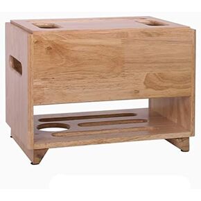 Router Storage Box,Router Storage Box Box Wifi Router Bracket Set-Top Router Equipment Wall Shelf for Living Room Hotel Home and Office Wifi Router Adjustable Cable Box Box/Natural/32*22*24