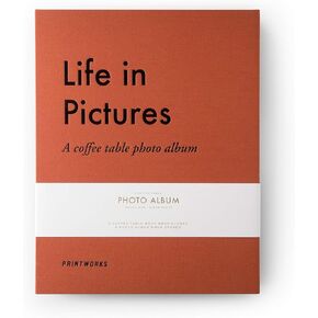printworks | صور قصاصات ألبوم الصور | Life In Pictures Photo Photo Photo Book | ديكور طاولة القهوة | ألبومات الصور | كتاب الصور وكتاب الصور | كتب الخردة للبالغين | كتاب الذاكرة | ألبوم كتاب الصور