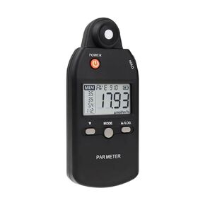 Light Meters, Handheld PAR Meter Advanced Sensor Measure Grow Light Intensity Lux PPFD Tester for Indoor and Outdoor Plant