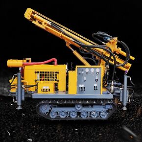 Multifunctional Water Well Drilling Rig – Air & Hydraulic Dual-Powered System
