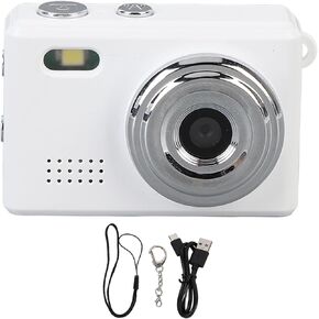 Mini Keychain Camera, 1080P Small Digital Camcorder 160 Deg Lens, Portable Retro Tiny Camera CCD Thumb Came for Video Recording, Up to 128G Memory Card (not Included)