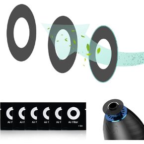 VSGO V-B02E-A 6PCS الهواء المنفاخ الهواء منفاخ مرشح تنظيف كاميرا تنظيف منفاخ الهواء