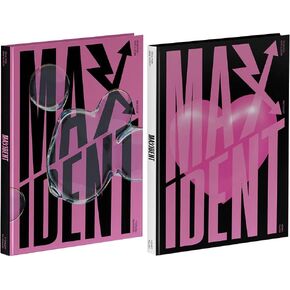 Stray Kids: MaxIdent (إصدار T-Crush+مجموعة إصدار القلب) إصدار ألبوم قياسي CD-R+Photobook+Photocards+كلمات كلمات+ملصق ميني+ملصق الوجه