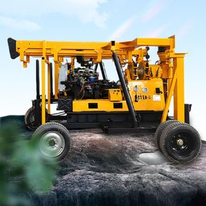 Efficient 200m Core Drilling Rig Hydraulic Borehole Machine for Water Wells and Mineral Exploration