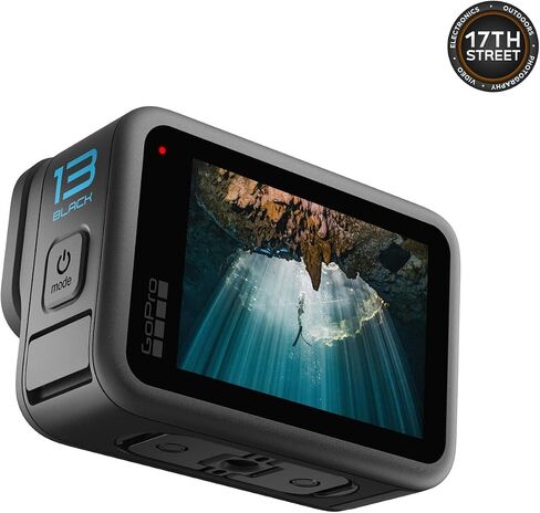 GoPro HERO13 Black in Forest Green with 27MP Photos & 5.3K60 Video Recording, Extra 1900mAh Enduro Battery with High-Efficiency Power Delivery, 128GB Extreme microSDXC Card with SD Adapter Bundle Kit in Saudi Arabia