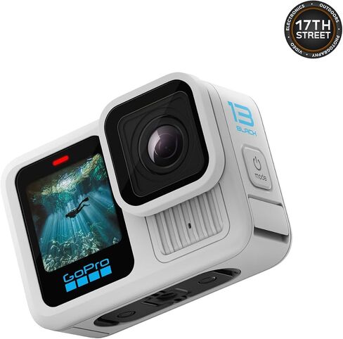 GoPro HERO13 Black in Forest Green with 27MP Photos & 5.3K60 Video Recording, Extra 1900mAh Enduro Battery with High-Efficiency Power Delivery, 128GB Extreme microSDXC Card with SD Adapter Bundle Kit in Saudi Arabia