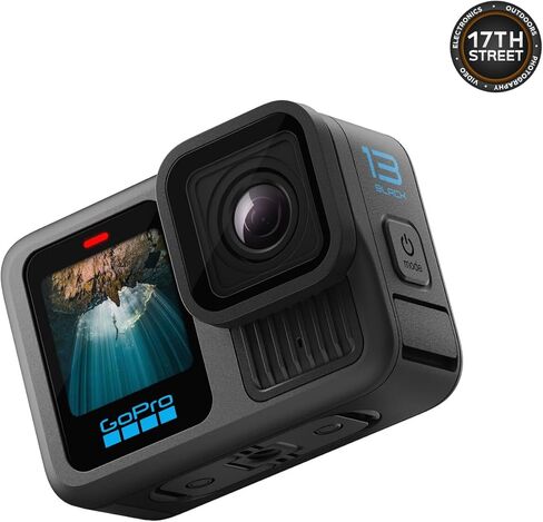 GoPro HERO13 Black in Forest Green with 27MP Photos & 5.3K60 Video Recording, Extra 1900mAh Enduro Battery with High-Efficiency Power Delivery, 128GB Extreme microSDXC Card with SD Adapter Bundle Kit in Kuwait