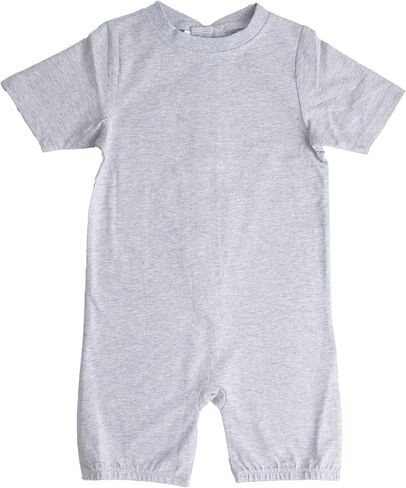 Snugabye Kids Adaptive, Anti-Strip Back-Zip Lightweight Romper Made With 100% Organic Cotton | Designed for Special Needs in Saudi Arabia