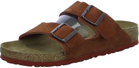 Birkenstock Arizona Nubuck Leather Sandals - Iconic Two-Strap Design with Soft Footbed Comfort - Multiple Colors & Sizes in Saudi Arabia