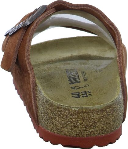 Birkenstock Arizona Nubuck Leather Sandals - Iconic Two-Strap Design with Soft Footbed Comfort - Multiple Colors & Sizes in Saudi Arabia