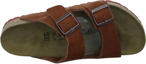 Birkenstock Arizona Nubuck Leather Sandals - Iconic Two-Strap Design with Soft Footbed Comfort - Multiple Colors & Sizes in Saudi Arabia