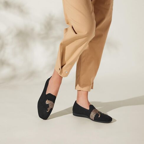 VIVAIA Samanth Walker Women's Casual Flats Slip on Washable Loafer Flats Shoes Comfortable Square-Toe Style in Saudi Arabia