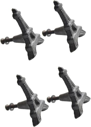 2pcs Eiffel Tower Knobs Countryside Themed Pull Handles for Boys and Girls Rooms Durable Cast Cabinet Hardware Charming Home Decor for Cabinets in Kuwait