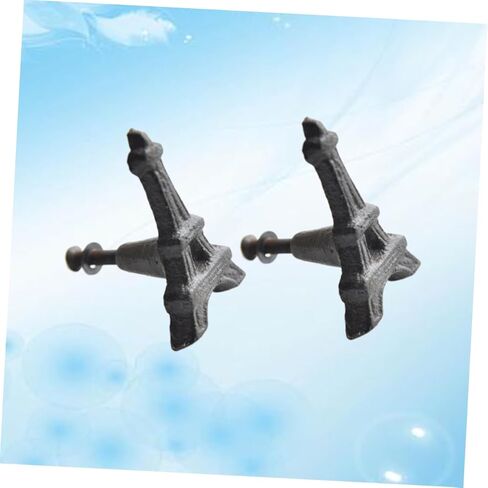 2pcs Eiffel Tower Knobs Countryside Themed Pull Handles for Boys and Girls Rooms Durable Cast Cabinet Hardware Charming Home Decor for Cabinets in Kuwait