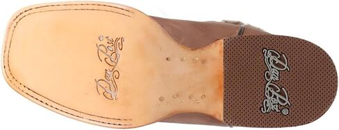 Dan Post Boots Womens Lacey Embroidered Square Toe Casual Boots Mid Calf Low Heel 1-2" - Brown in Saudi Arabia