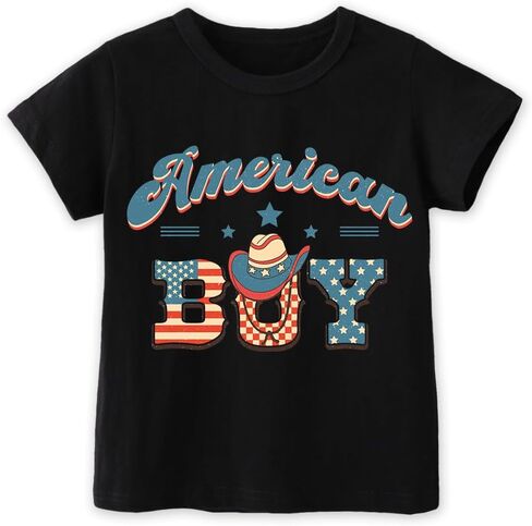 Funny 4th of July Shirt Toddler Kids Boys Girls Patriotic USA Shirt, Red White and Blue Shirt 2-8T in Saudi Arabia
