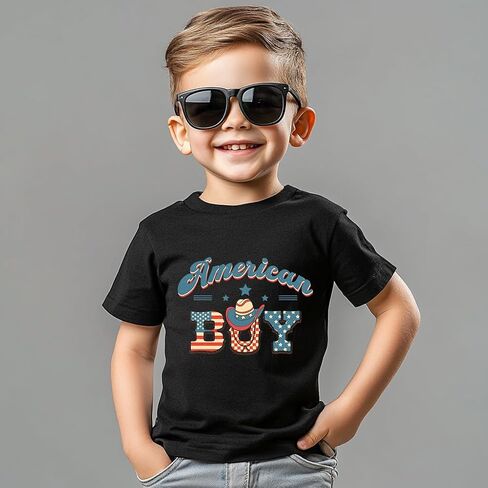 Funny 4th of July Shirt Toddler Kids Boys Girls Patriotic USA Shirt, Red White and Blue Shirt 2-8T in Saudi Arabia