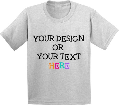 Custom Baby Shirt for Boys Girls Personalized Your Own Image Photo Text T-Shirt Front Print ONLY in Saudi Arabia