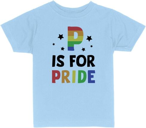 P is for Pride Toddler Kids T-Shirt in Saudi Arabia