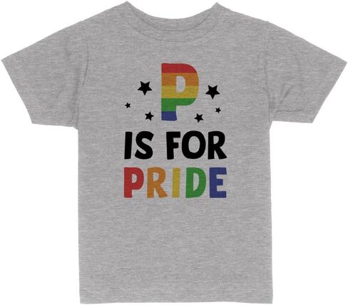 P is for Pride Toddler Kids T-Shirt in Saudi Arabia